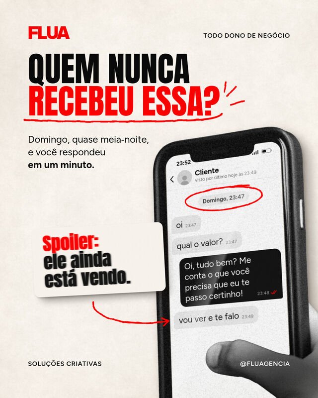 Post 'Quem nunca recebeu essa?'