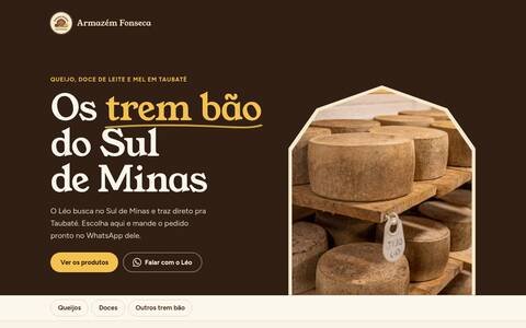 Site Armazém Fonseca
