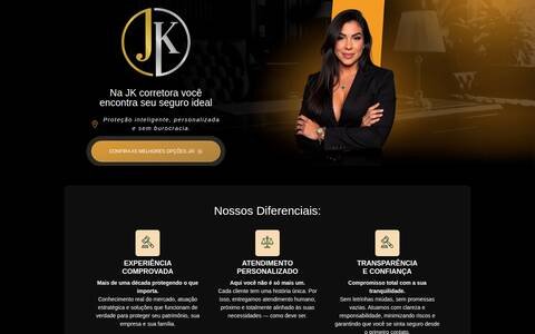 Site JK Corretora