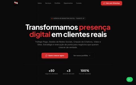 Site MMS Mídias
