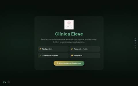 Site Clínica Eleve
